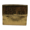 Secondhand Fendi Zucchino Gold Patent Leather Accessories