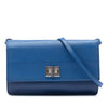 Prada Saffiano Turn Lock Wallet on Strap Secondhand