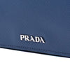 Prada Saffiano Turn Lock Wallet on Strap Secondhand