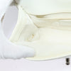 Secondhand Chanel Boy White Patent Leather Bag