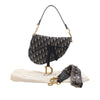 Dior Oblique Canvas Saddle Bag Secondhand