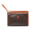 Celine Macadam Coated Canvas Clutch Secondhand