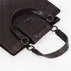 Secondhand Chanel Coco Mark Brown Leather Bag