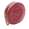 Gucci Mini GG Marmont Matelasse Leather Round Crossbody Secondhand