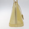 Secondhand Louis Vuitton Alma Yellow Patent Leather Bag