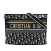 Dior Oblique Canvas Flat Crossbody Secondhand