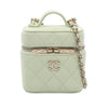 Chanel Small CC Quilted Caviar Vanity Case Secondhand