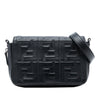 Fendi Mini Zucca Embossed Nappa Expandable Flap Crossbody Secondhand