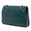 Chanel Medium Quilted Crumpled Calfskin Bi Vintage Full Flap Secondhand