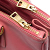 Prada Medium Saffiano Lux Galleria Double Zip Satchel Secondhand