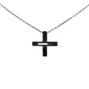 Secondhand Gucci Sterling Silver G Cross Pendant Necklace