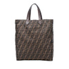 Fendi Zucca Canvas Vertical Shopping Tote Secondhand