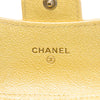 Chanel CC Quilted Iridescent Caviar Flap Card Holder on Chain Secondhand