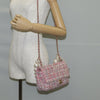 Secondhand Chanel Pearl Bag Pink Velvet