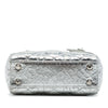 Dior Micro Metallic Crinkled Calfskin Cannage Lady Dior Secondhand