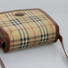 Secondhand Burberry Nova Check Beige Canvas Bag