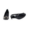 Secondhand Roger Vivier Trompette Metal Buckle Pumps