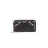 Studded Leather Zip Around Wallet - '10s Second-hand