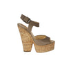 Secondhand Giuseppe Zanotti Open Toe Platform Wedge Sandals - '10s