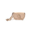 Leather Bamboo Lock Crossbody Bag - '10s Second-hand