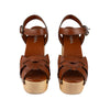 Secondhand Prada Wooden Platform Sandals - '10s