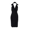 Secondhand Vivienne Westwood Black Halterneck Collared Dress