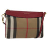 Secondhand Burberry Nova Check Beige Canvas Bag
