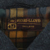 Henri-Lloyd-Blue-Wool-Montgomery-Coat- '90s Second hand