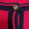 Chanel Red Cashmere Cardigan - 2010s Second hand