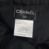 Secondhand Chanel Black Wool Midi Skirt - 2000s