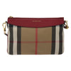 Secondhand Burberry Nova Check Beige Canvas Bag