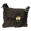 Secondhand Fendi Zucchino Brown Canvas Bag