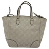 Secondhand Gucci Bree Grey Leather Bag