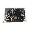 Secondhand Valentino Leather and Snakeskin Panther Crossbody Bag