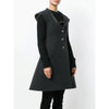 Chanel Dark Grey Overcoat Dress - 2000s Second hand