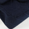 Secondhand Chanel Flap bag Navy Cotton