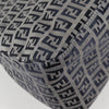Secondhand Fendi Mamma Baguette Navy Canvas Bag