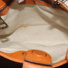 Secondhand Gucci Bamboo Orange Leather Bag
