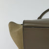 Secondhand Céline Trapèze Brown Leather Bag