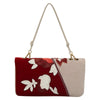 Secondhand Chanel Single flap Red Velvet Bag