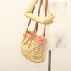 Secondhand Chanel Mademoiselle Beige Wicker Bag