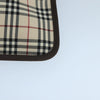 Secondhand Burberry Nova Check Beige Canvas Bag