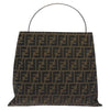 Secondhand Fendi Zucca Brown Canvas Bag