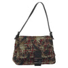 Secondhand Fendi Baguette Brown Nylon Bag