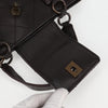 Secondhand Chanel Coco Mark Brown Leather Bag