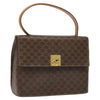 Secondhand Céline Macadam Brown Canvas Bag