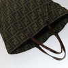Secondhand Fendi Zucca Brown Canvas Bag