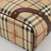 Secondhand Burberry Nova Check Beige Canvas Bag
