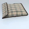 Secondhand Burberry Nova Check Beige Canvas Bag