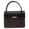 Secondhand Burberry Nova Check Brown Leather Bag